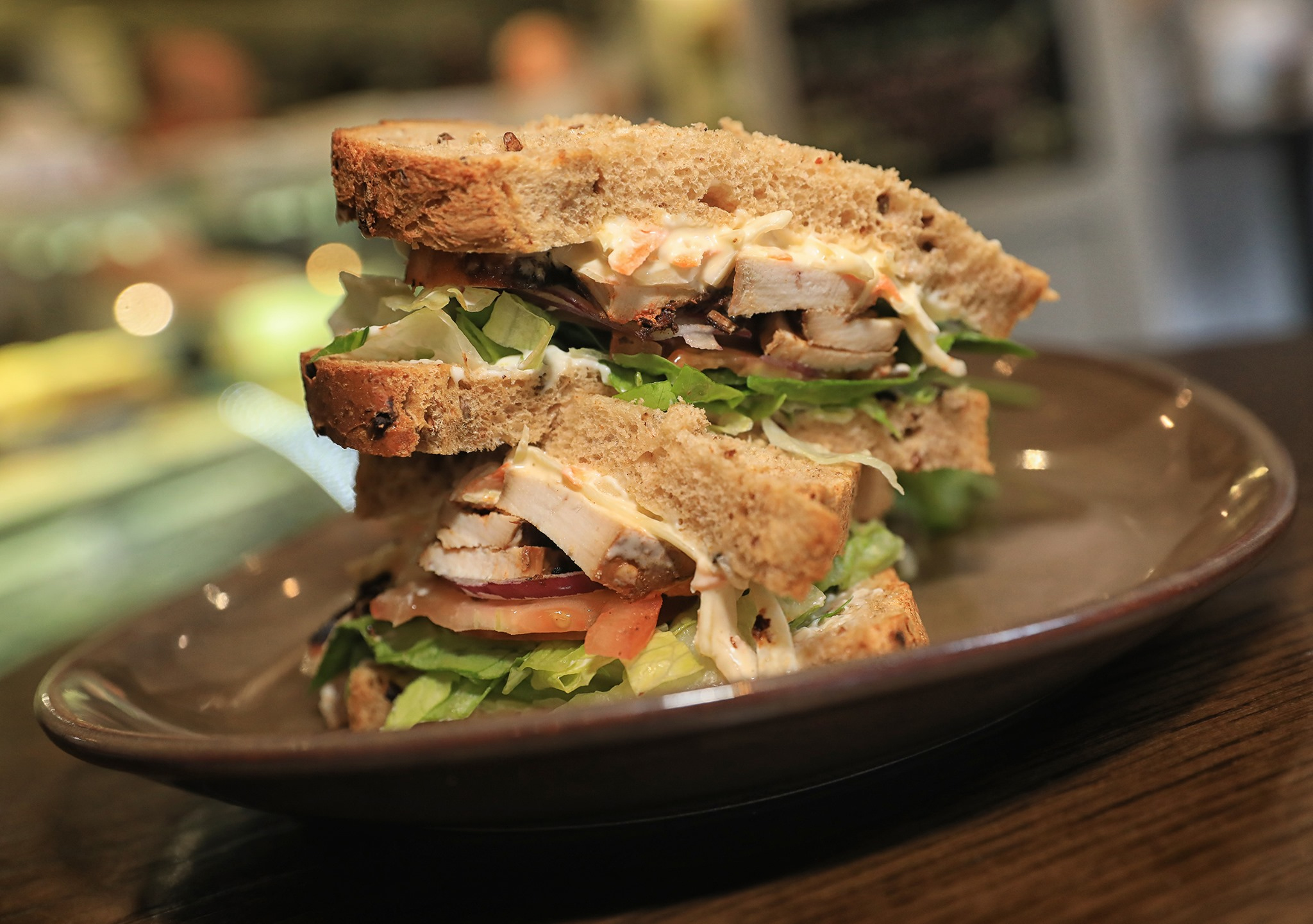 Freshly made sandwiches in Belfast Thyme Deli