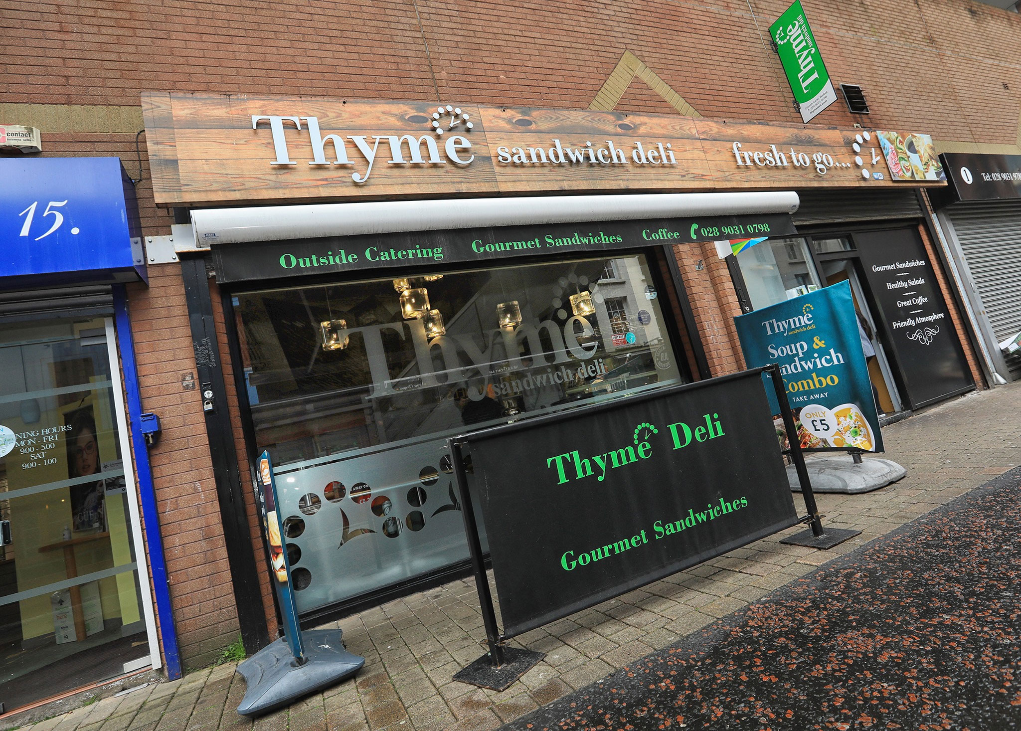 Sandwich Deli Bar Belfast Thyme Deli Belfast